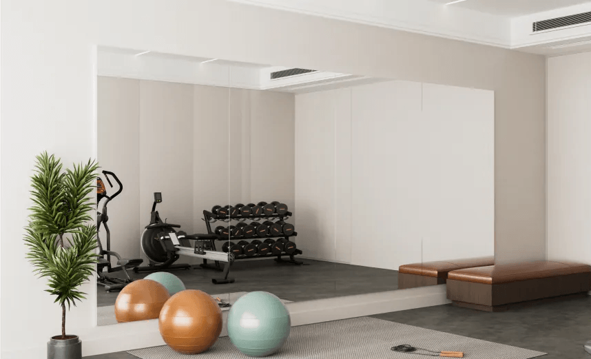 Plumi Wall mirrors for fitness at home