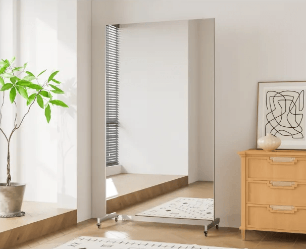 Plumi Glide Mirror at home